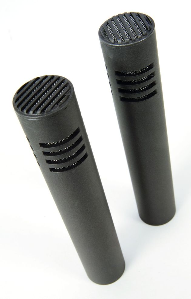 blank The dinky condensers sound a little lightweight compared to larger and more expensive mics, but they turn in a good performance nonetheless